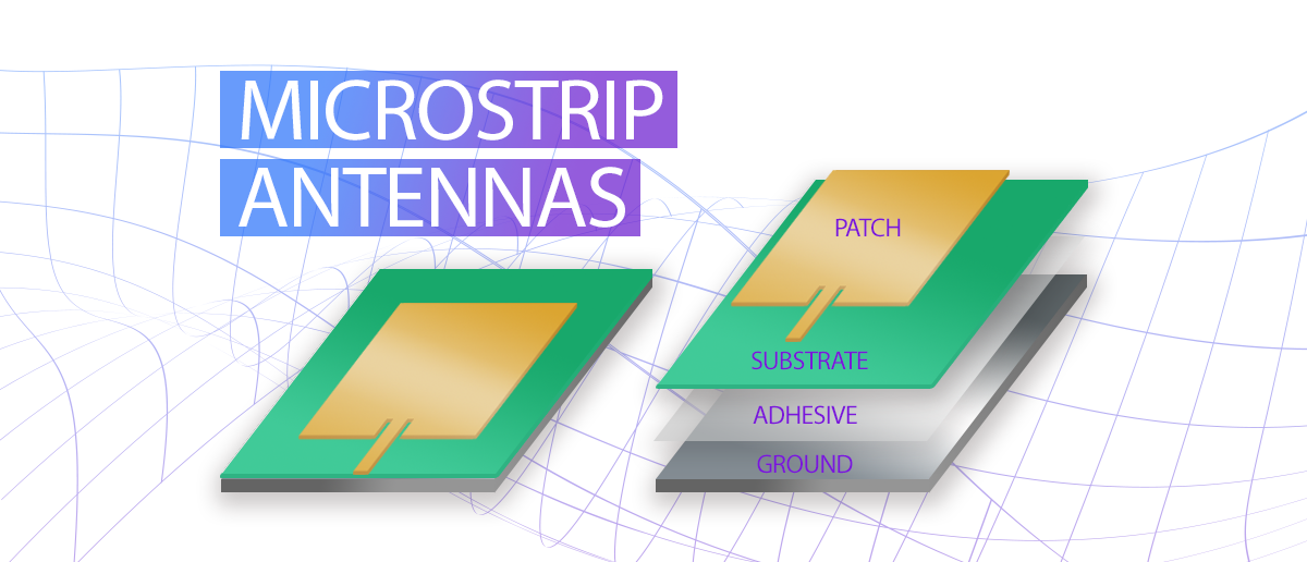 microstrip travelling wave antenna