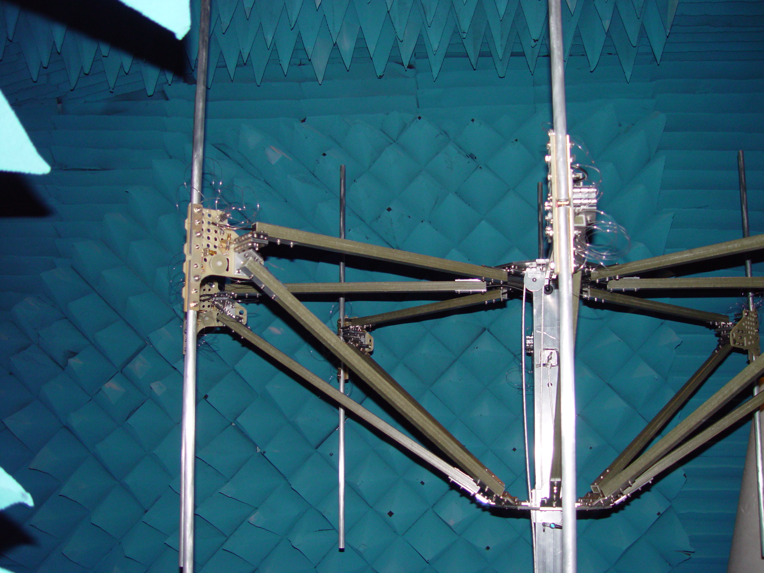 The Antenna, Awaiting Testing in Our SNF Chamber | JEM Engineering | Antenna Design